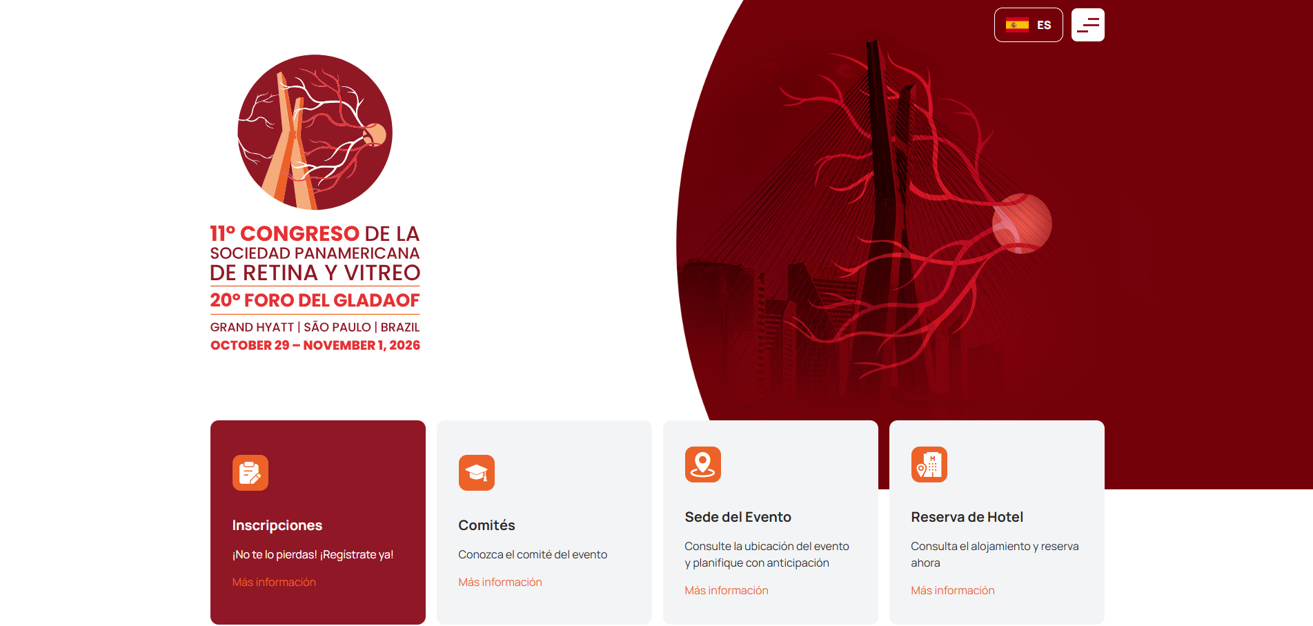 Home - 11th Congress of the Pan-American Society of Retina and Vitreous